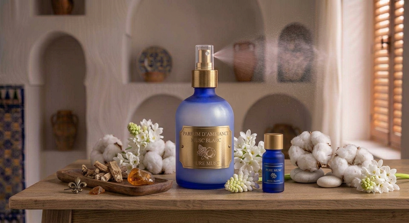 Parfum d'ambiance Musc Blanc