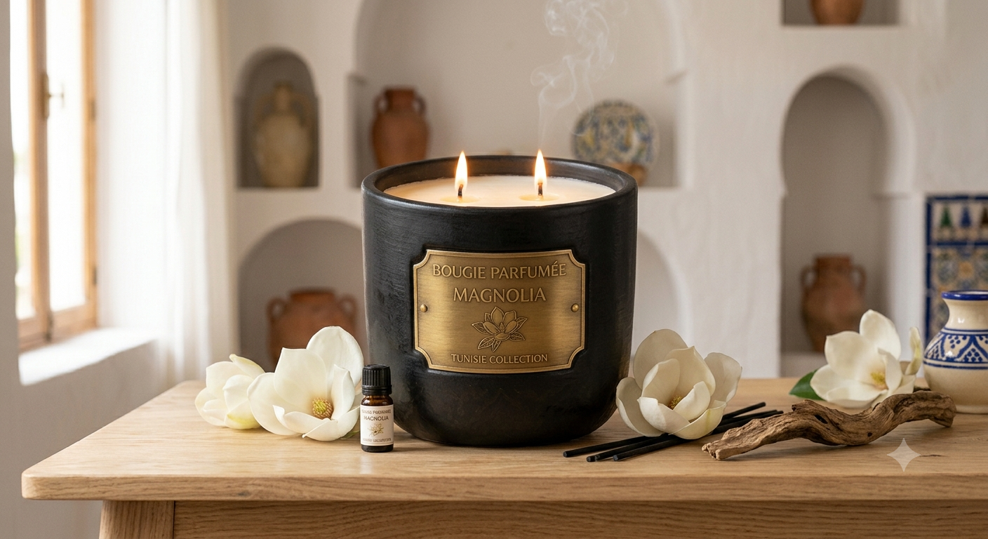 Bougie parfumée Magnolia