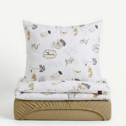 Parure de lit 3 pièces enfant en coton – Garçon