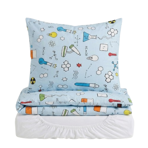 Parure de lit 3 pièces enfant en coton – Garçon