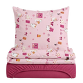Parure de lit 3 pièces en coton pour fille – Cotonelle