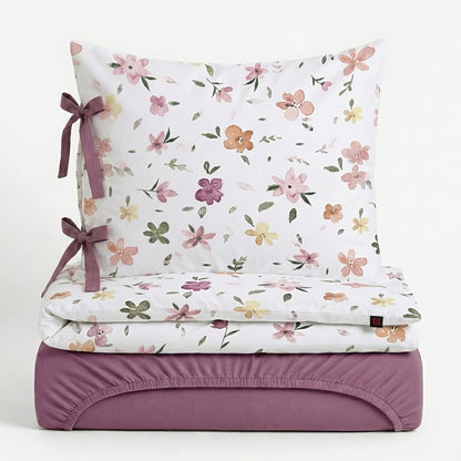 Parure de lit 3 pièces en coton pour fille – Cotonelle