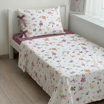 Parure de lit 3 pièces en coton pour fille – Cotonelle