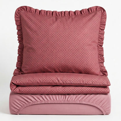 Parure de lit 3 pièces en coton pour fille – Cotonelle