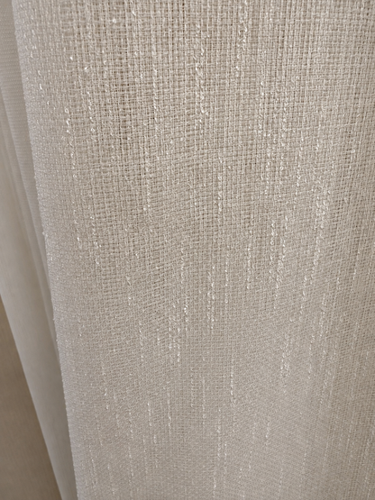Rideau voilage beige
