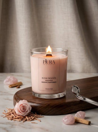 Bougie parfumée artisanale – 6 senteurs