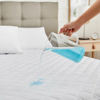 Protège-matelas imperméable en coton percale