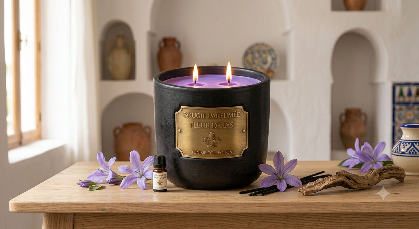 Bougie parfumée Fleur de Lys