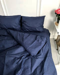 Parue de lit uni, en Satin de coton