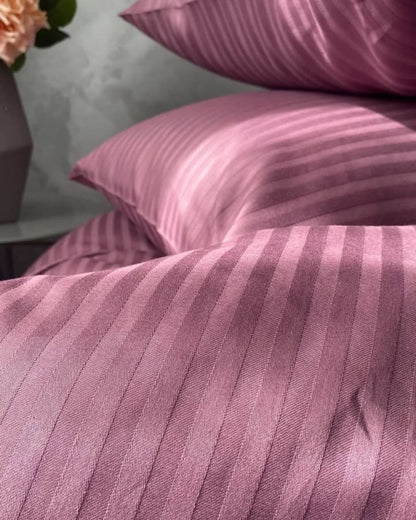 Parue de lit uni, en Satin de coton