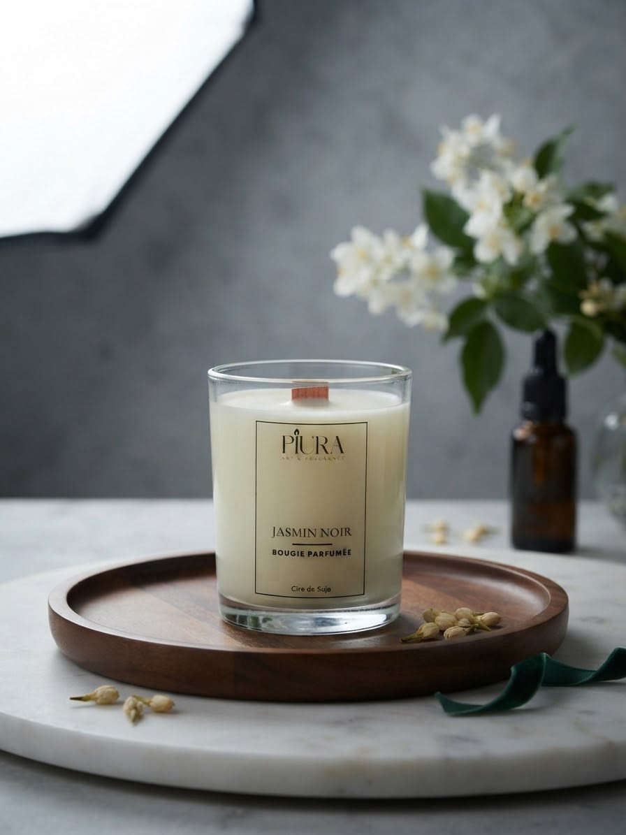 Bougie parfumée artisanale – 6 senteurs
