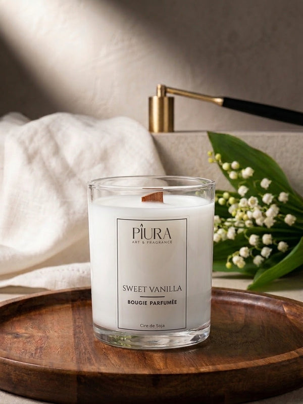 Bougie parfumée artisanale – 6 senteurs