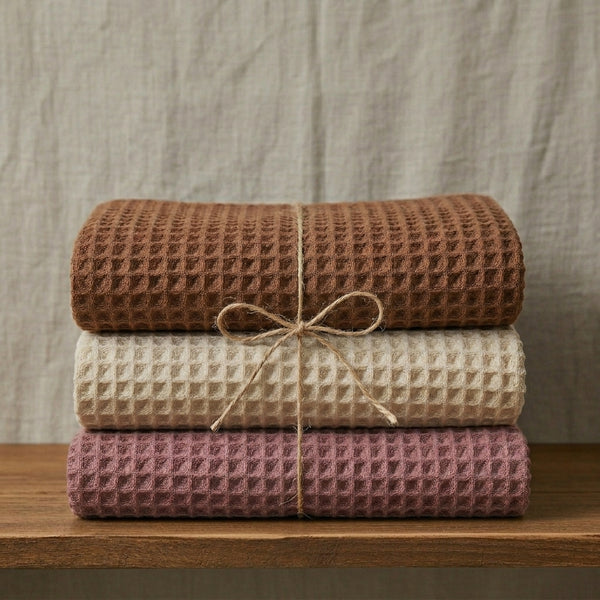 Lot de 3 serviettes invités