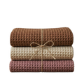 Lot de 3 serviettes invités