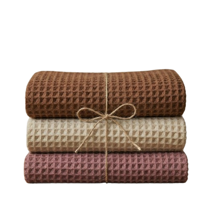 Lot de 3 serviettes invités