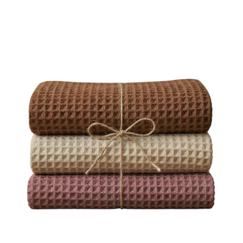 Lot de 3 serviettes invités