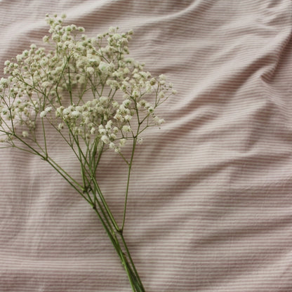 Parure de lit  100% Coton, effet lin