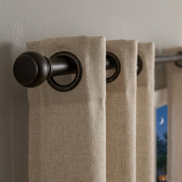 Rideau voilage beige